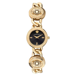 Versace Gold Stainless Steel Dress Watch