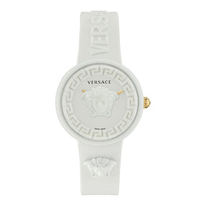 Versace White Synthetic Sport Watch