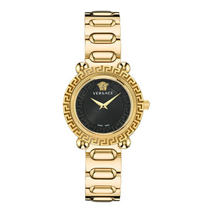 Versace Gold Stainless Steel Dress Watch