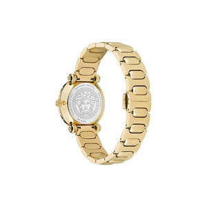 Versace Gold Stainless Steel Dress Watch
