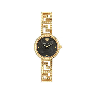 Versace Gold Stainless Steel Dress Watch