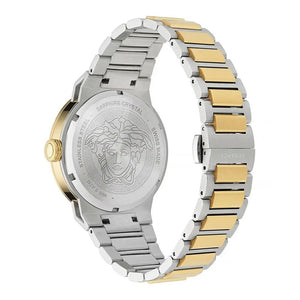 Versace Gold Stainless Steel Dress Watch