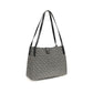 Balmain Black Cotton Shoulder Bag