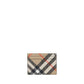 Burberry Beige Cotton Cardholder