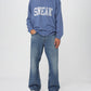 Golden Goose Blue Cotton Flared Jeans