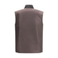 Diesel Brown Polyamide Sleveless Jacket