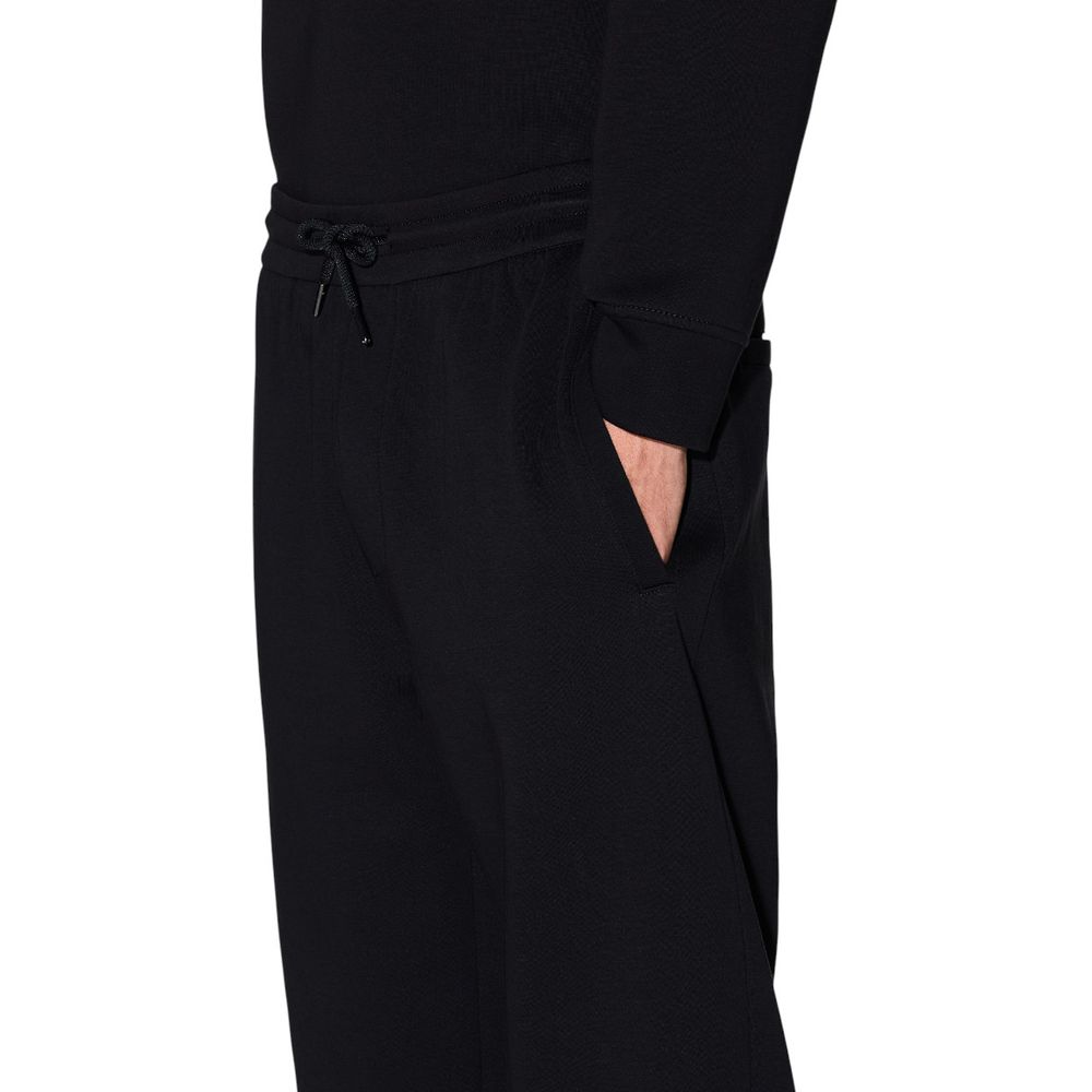 Armani Exchange Bicolor Cotton Joggers Workout Pants lifestyle styling