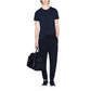 Armani Exchange Blue Cotton Joggers (Workout Pants)