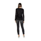 Armani Exchange Bicolor Cotton Long Sleeve T-Shirt