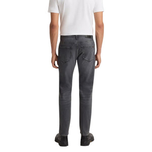 Hugo Boss Gray Cotton Relaxed Fit Jeans