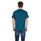 Armani Exchange Black Cotton T-Shirt