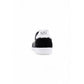 EA7 Emporio Armani Black And White Leather Athletic Sneakers