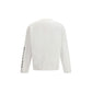 Diesel White Cotton Sweatshirt