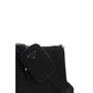 Prada Black Calf Leather Bos Taurus Shoulder Bag