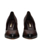 Miu Miu Brown Leather Pumps