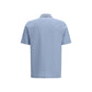 Ferragamo Blue Cotton Polo Shirt