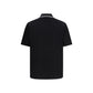 Ferragamo Black Cotton Polo Shirt