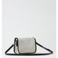 Longchamp Gray Cotton Crossbody Bag