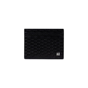 Armani Exchange Black Leather Wallet
