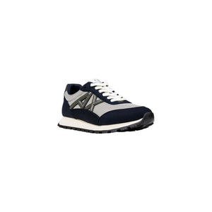 Armani Exchange Bicolor Polyester Athletic Sneakers