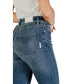 Armani Exchange Blue Cotton Skinny Jeans