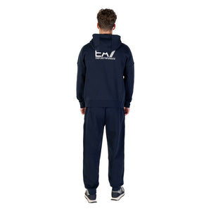 EA7 Emporio Armani Bicolor Cotton Sweatsuit