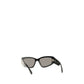 Balenciaga Black Calf Leather Bos Taurus Sunglasses
