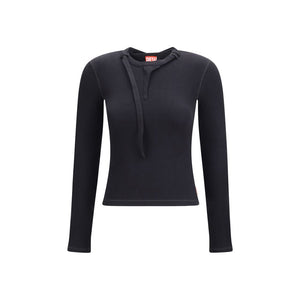 Diesel Black Cotton Top