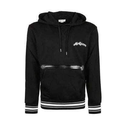 Alexander McQueen Black Cotton Sweatshirt