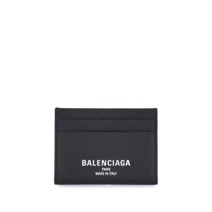 Balenciaga Black Calf Leather Bos Taurus Wallet