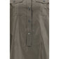 Prada Bicolor Silk Casual Dress