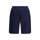 Brunello Cucinelli Blue Cotton Bermuda Shorts