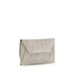 Brunello Cucinelli Gray Calf Leather Bos Taurus Shoulder Bag