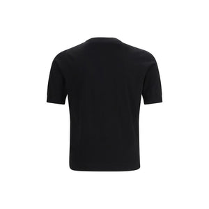 Prada Black Cotton T-Shirt