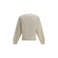 Saint Laurent Beige Cotton Sweatshirt