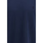 Saint Laurent Blue Cotton T-Shirt