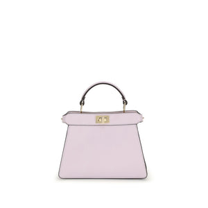 Fendi Purple Calf Leather Bos Taurus Shoulder Bag