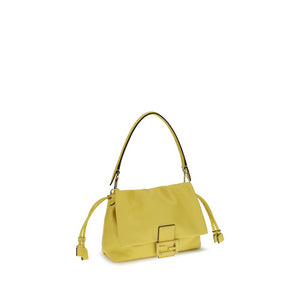 Fendi Bicolor Calf Leather Bos Taurus Shoulder Bag