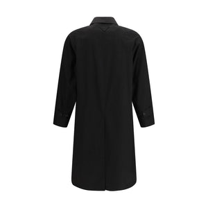 Prada Black Cotton Coat