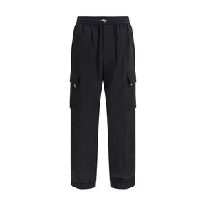 Fendi Black Cotton Cargo Pants