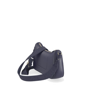 EmEmporio Armani Blue Polyethylene Shoulder Bag texture close-up 