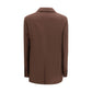 Brunello Cucinelli Brown Linen Blazer