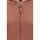 Brunello Cucinelli Brown Cotton Sweatshirt ribbed cuffs close-up