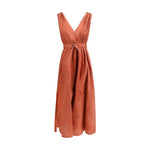 Brunello Cucinelli Multicolor Cotton Casual Dress side profile 