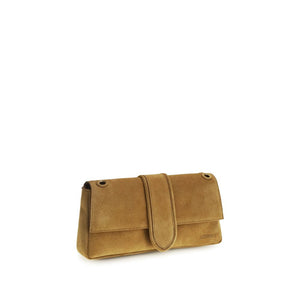 Jacquemus Beige Calf Leather Bos Taurus Shoulder Bag