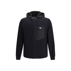 Prada Black Cotton Shell Jacket