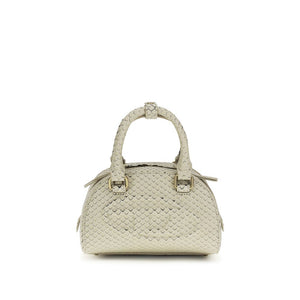 Diesel Beige Calf Leather Bos Taurus Handbag