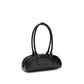 Diesel Black Calf Leather Bos Taurus Shoulder Bag