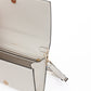 Jimmy Choo White Avenue Leather Shoulder Strap Bag