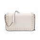 Jimmy Choo White Leather Crossbody Bag